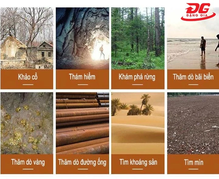Ứng dụng của máy dò kim loại MD-88 thực tế