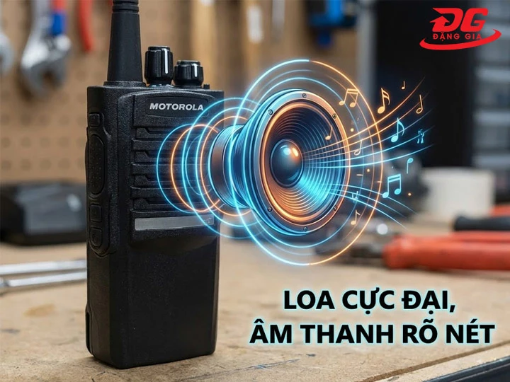 Bộ đàm cầm tay Motorola CP-9288 IP66 loa to