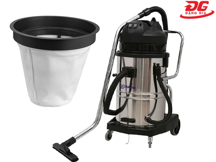 Lọc bụi HEPA của máy hút bụi KMS602H bảo vệ sức khoẻ tốt