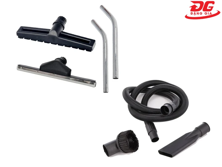 Các loại đầu hút và ốn dẫn hướng đi kèm máy hút bụi công nghiệp