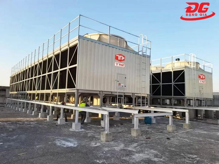 tháp giải nhiệt Hà Nội dạng vuông