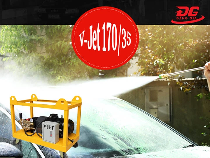 máy rửa xe công nghiệp V-JET 170/35