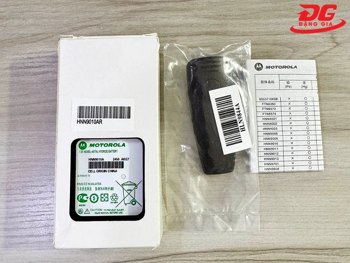 Mua pin máy bộ đàm Motorola GP328 chính hãng
