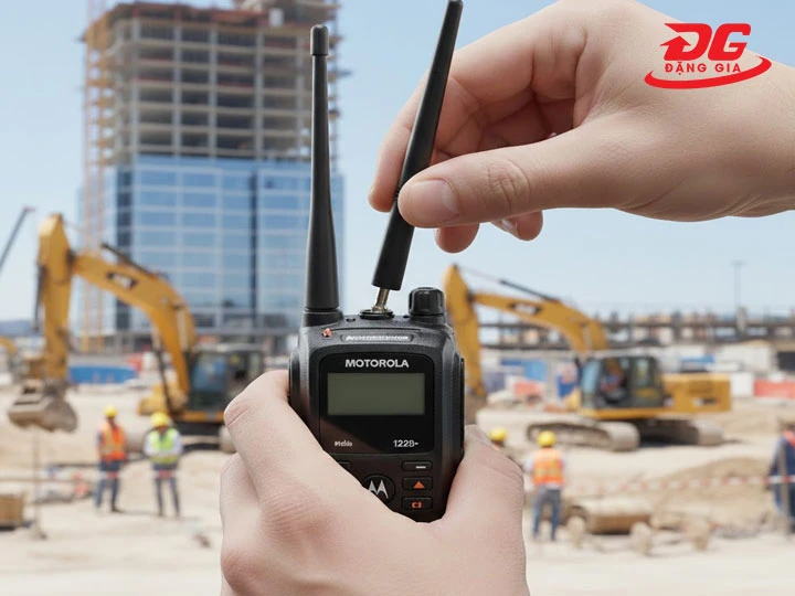 Hướng dẫn lắp đặt và sử dụng anten máy bộ đàm Motorola VHF - PMAD4015A