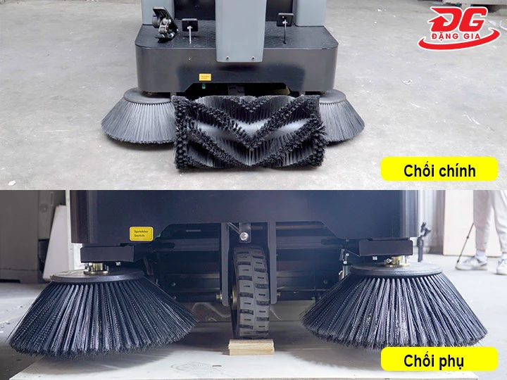 phân loại chổi xe quét đường
