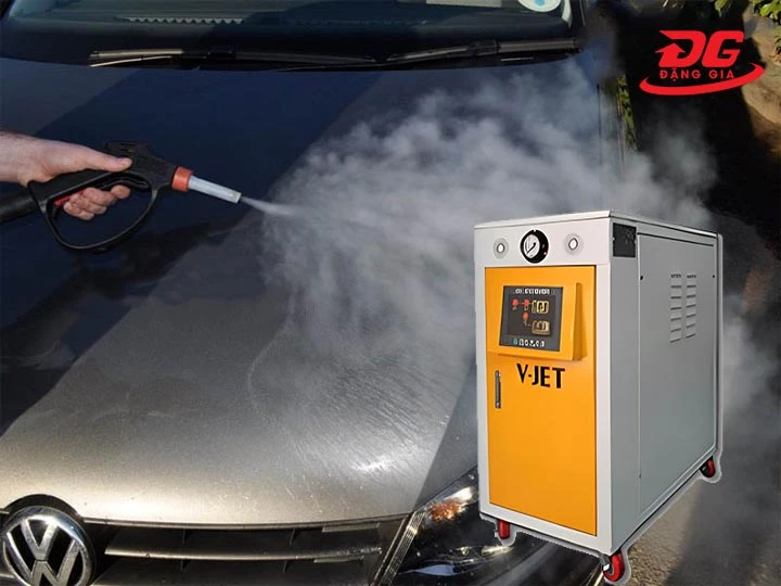 ưu điểm máy rửa xe hơi nước nóng V-JET Steammer 24E