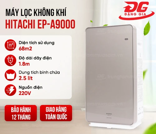 Máy lọc không khí và tạo ẩm Hitachi EP-A9000 2