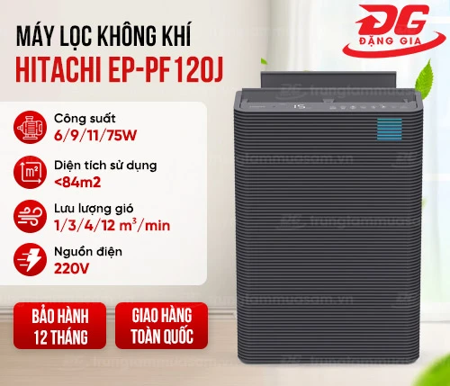 Máy lọc không khí Hitachi EP-PF120J 2