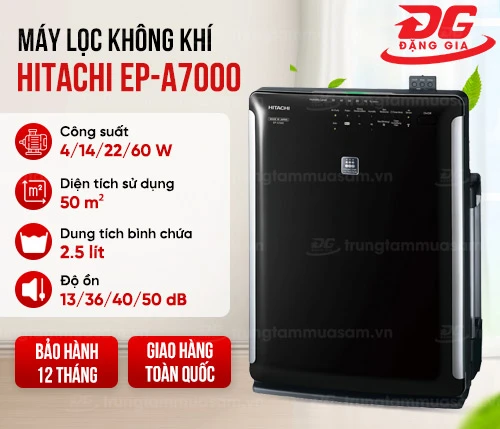 Máy lọc không khí và tạo ẩm Hitachi EP-A7000 2