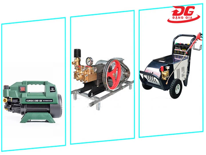 các loại máy rửa xe