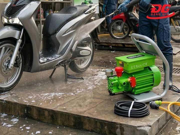sử dụng máy rửa xe Chisu bền