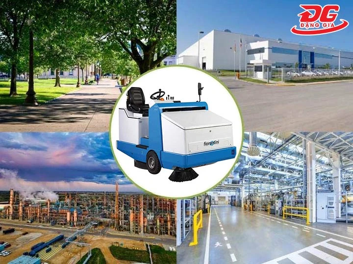 ứng dụng của máy quét rác Fiorentini S 48