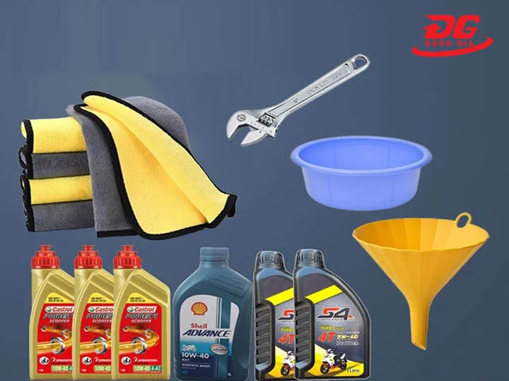 dụng cụ thay dầu máy rửa xe gia đình