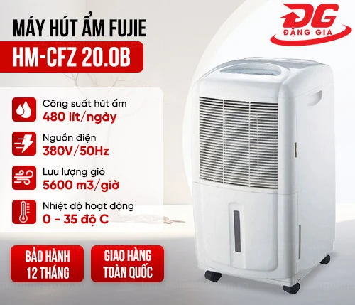 Máy hút ẩm công nghiệp Fujie HM-CFZ 20.0B 2