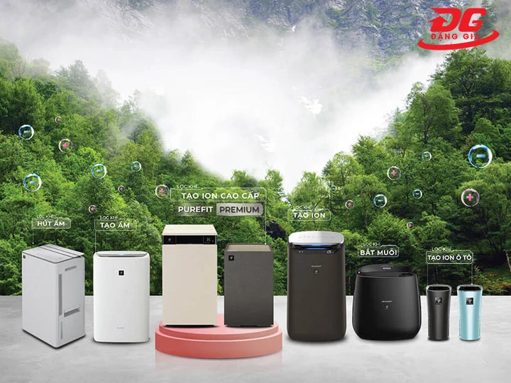 Phân phối máy lọc không khí Sharp