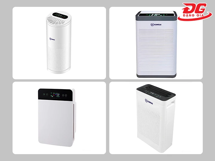 các mẫu máy lọc không khí Kumisai