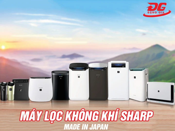 máy lọc không khí Sharp