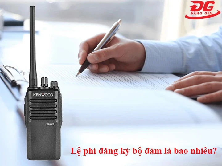 Lệ phí đăng ký tần số bộ đàm là bao nhiêu?