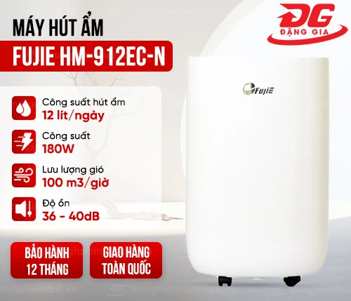 Máy hút ẩm Fujie HM-912EC-N 2