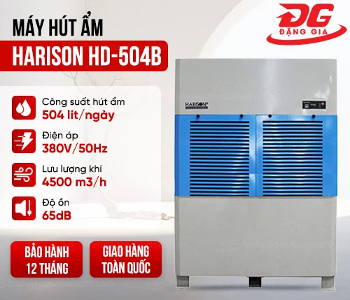 Máy hút ẩm Harison HD-504B 2