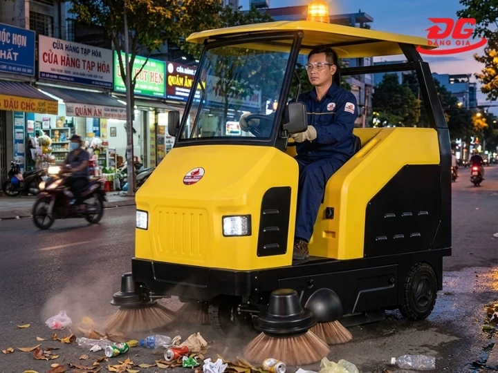 DQC - Tech 180 thiết kế ngồi lái tiện lợi