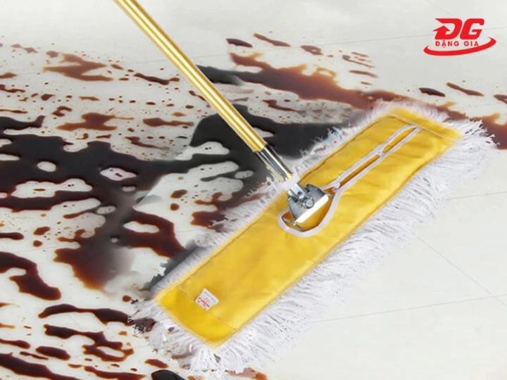 Bông lau thấm hút tốt và nhanh, sạch
