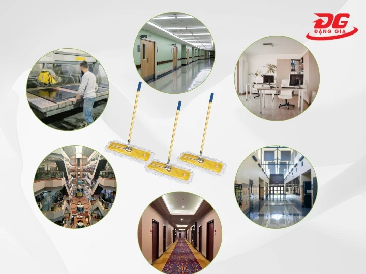 Ứng dụng Cây lau nhà màu vàng 60 cm