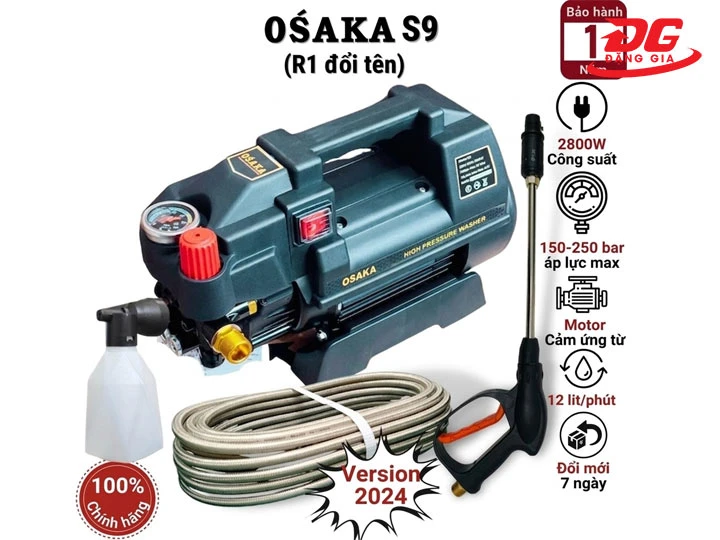 Máy rửa xe áp lực cao Osaka S9 2800W