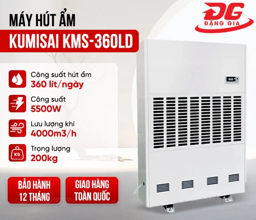 Máy hút ẩm Kumisai KMS-360LD 2