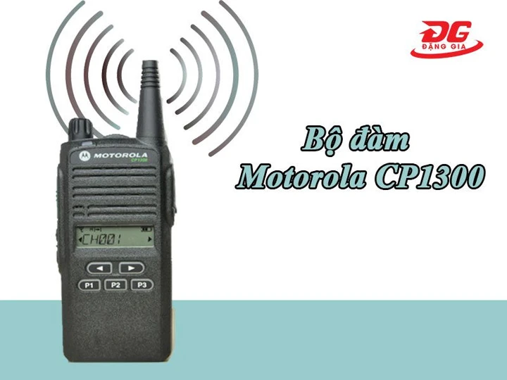 bộ đàm Motorola CP1300 hoạt động liên tục