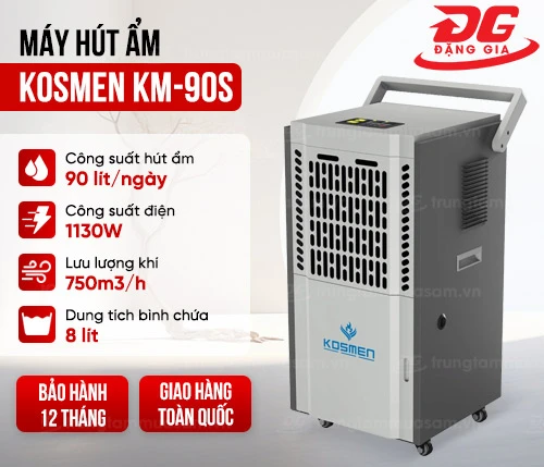Máy hút ẩm công nghiệp Kosmen KM-90S 2