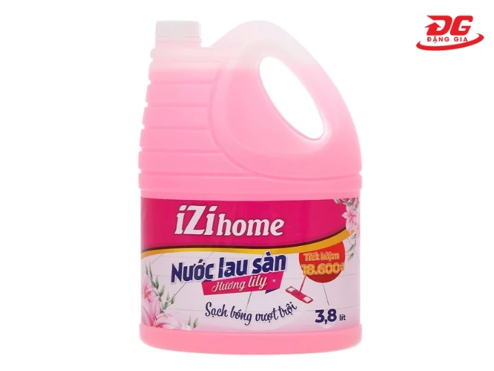 Nước lau sàn gỗ IZI Home có giá thành rẻ, dễ mua