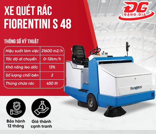 Máy quét rác Fiorentini S 48 2