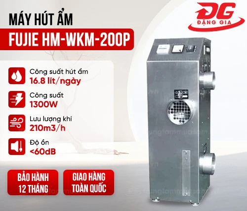 Máy hút ẩm (rotor) Fujie HM-WKM-200P 2