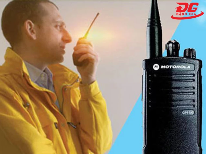 ứng dụng máy bộ đàm Motorola CP1100
