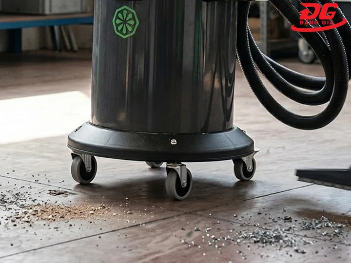 Bánh xe máy hút bụi IPC YP3/62 W&D di chuyển linh hoạt
