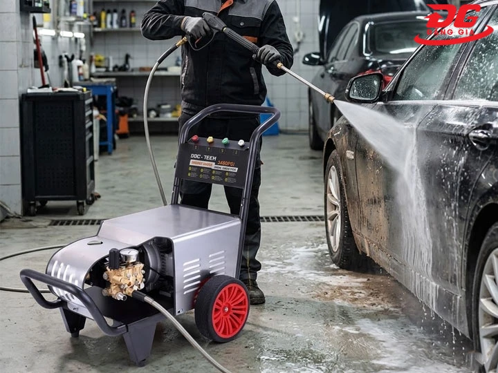  máy rửa xe DQC-Tech tối ưu nước