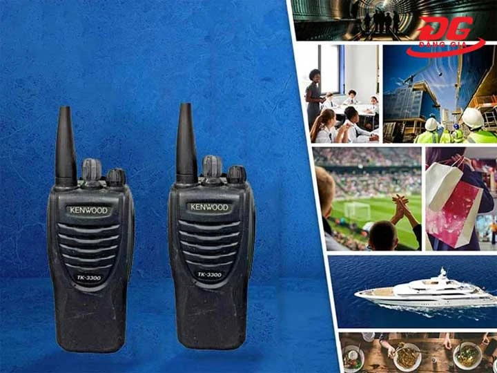 Ứng dụng thực tế của bộ đàm Kenwood TK-3330