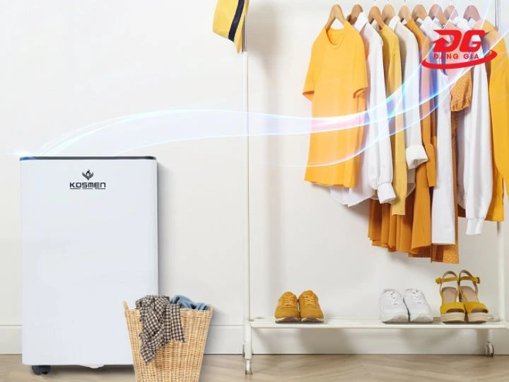 Máy hút ẩm giúp sấy ẩm quần áo nhanh mà không để lại mùi
