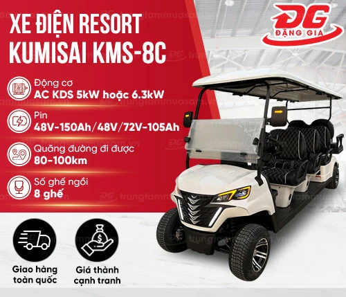Xe Điện Resort 8 chỗ Kumisai KMS-8C