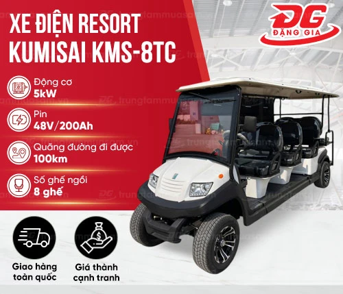 Xe Điện Resort/Sân Golf Kumisai KMS-8TC