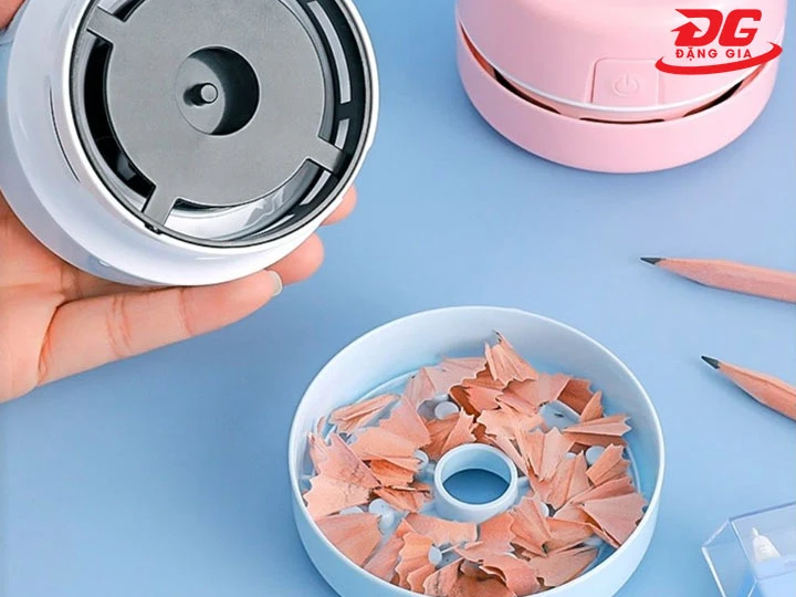 Hộp rác máy hút bụi mini để bàn nhỏ