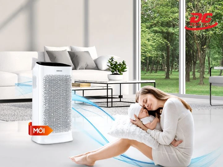 Máy hút ẩm samsung giúp không gian thoáng mát