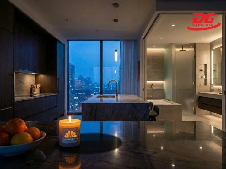 Sử dụng nến thơm để chống ẩm mốc