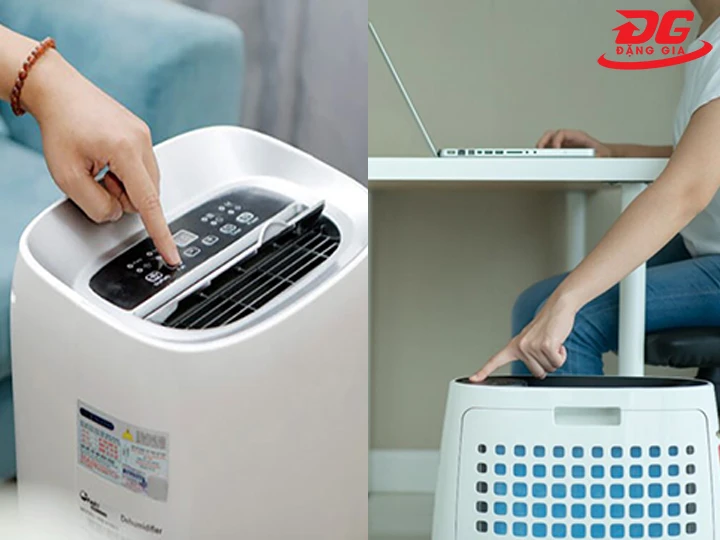 có nên bật máy hút ẩm và máy lọc không khí cùng một lúc