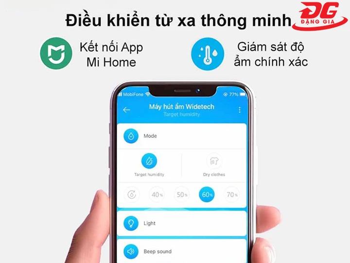 điều khiển thông minh qua app