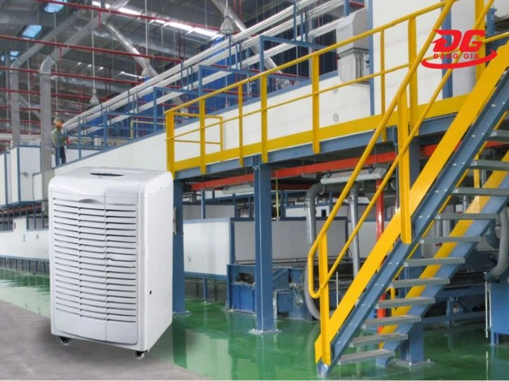 máy hút ẩm fujie giúp bảo quản hàng hoá