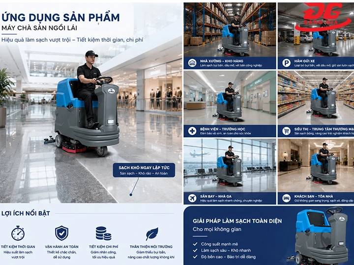 Ai nên đầu tư máy chà sàn Kumisai KMS 85B 