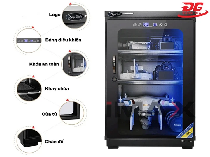 Cấu tạo tủ chống ẩm