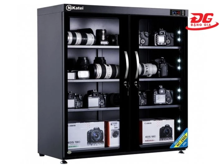 mua tủ chống ẩm Nikatei NC-250S (235 lít) chính hãng